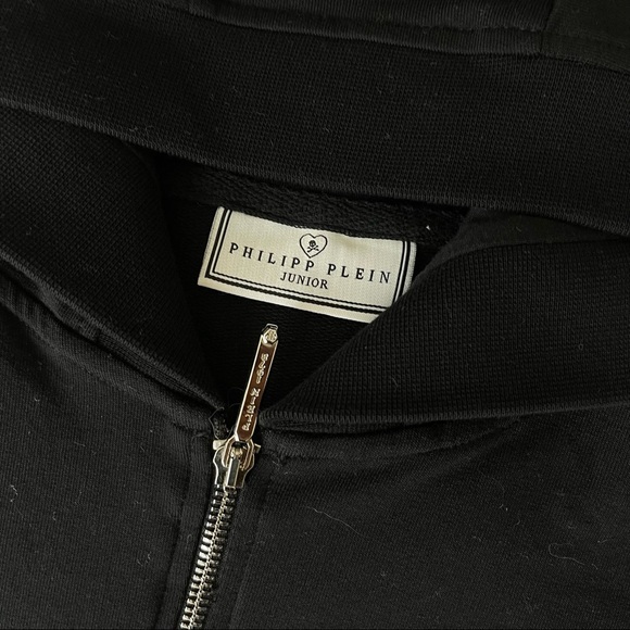 $355 PHILIPP PLEIN KIDS HOODIE JACKET - Picture 7 of 10